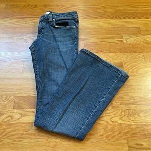 Juicy Couture Medium Wash Low Rise Flare Jeans